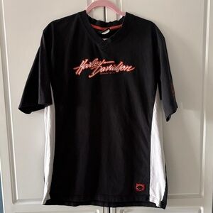 Harley Davidson Motorcycle Embroidered Shirt